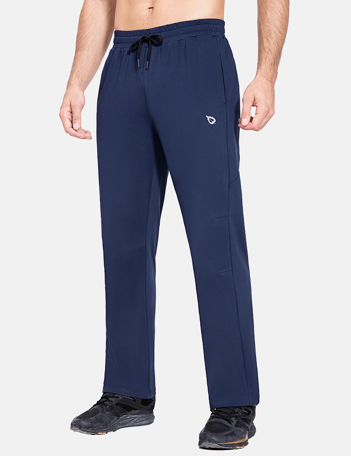 Herren Winter Fleece Gefütterte Outdoorhose Wasserdicht Wanderhose Thermohose Warm Skihose mit Reißverschlusstasche