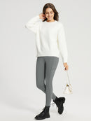 Laufhose aus dickem Fleece schmal geschnitten Leggings