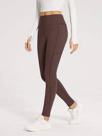 Laufhose aus dickem Fleece schmal geschnitten Leggings