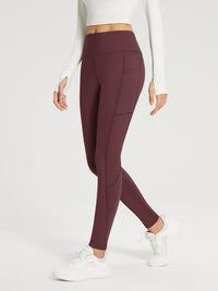 Laufhose aus dickem Fleece schmal geschnitten Leggings