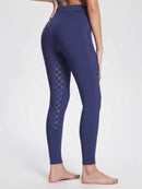 Damen Winter-Reithose Fleece-Reithose Vollbesatz Reithose Rei verschluss-Taschen Leggings