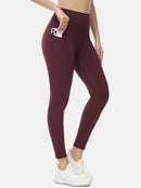 Damen Thermo Leggings gefütterte Winter Hose mit Teddy Fleece high Waist Winter wasserdichte Sporthose
