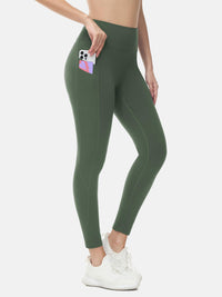 Damen Thermo Leggings gefütterte Winter Hose mit Teddy Fleece high Waist Winter wasserdichte Sporthose