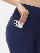 Damen Thermo Leggings gefütterte Winter Hose mit Teddy Fleece high Waist Winter wasserdichte Sporthose