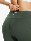 Damen Thermo Leggings gefütterte Winter Hose mit Teddy Fleece high Waist Winter wasserdichte Sporthose