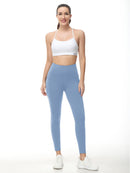 Damen Thermo Leggings gefütterte Winter Hose mit Teddy Fleece high Waist Winter wasserdichte Sporthose