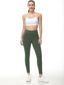 Damen Thermo Leggings gefütterte Winter Hose mit Teddy Fleece high Waist Winter wasserdichte Sporthose