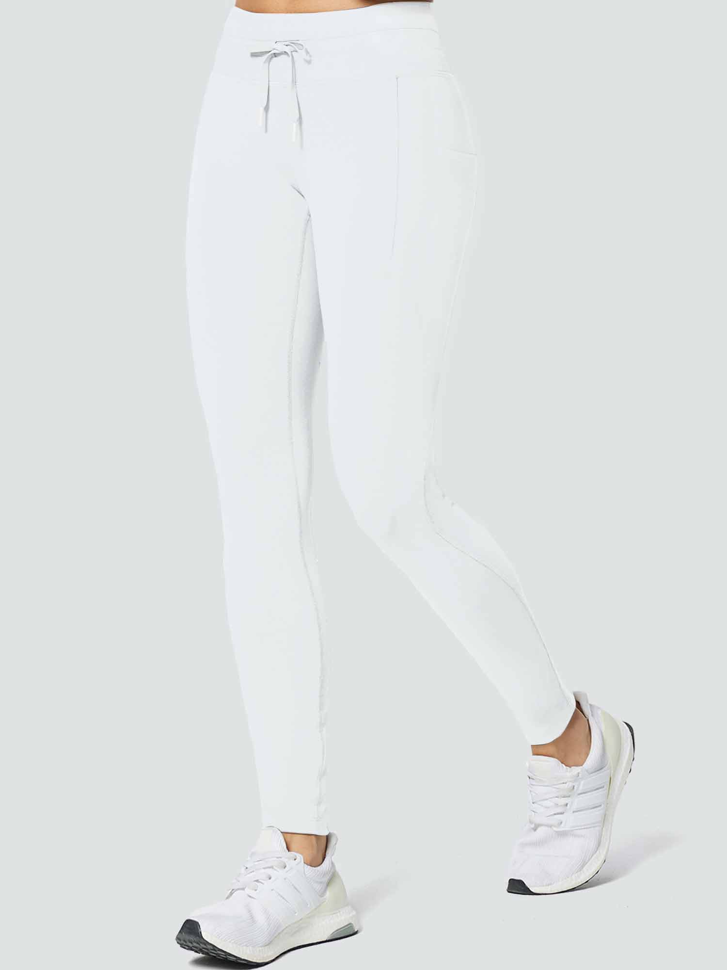 Damen Wanderleggings wasserdichte Skihose Winter Leggings Outdoor Thermohose high Waist 27"