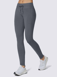 Damen Wanderleggings wasserdichte Skihose Winter Leggings Outdoor Thermohose high Waist 27"