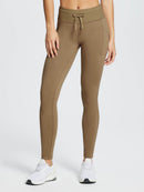 Damen Wanderleggings wasserdichte Skihose Winter Leggings Outdoor Thermohose high Waist 27"