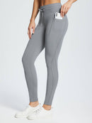 Damen Wanderleggings wasserdichte Skihose Winter Leggings Outdoor Thermohose high Waist 27"