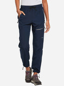 Damen Outdoorhose Wanderhose Wasserdicht Schnelltrocknend Leicht Trekkinghose Capris