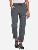 Damen Outdoorhose Wanderhose Wasserdicht Schnelltrocknend Leicht Trekkinghose Capris