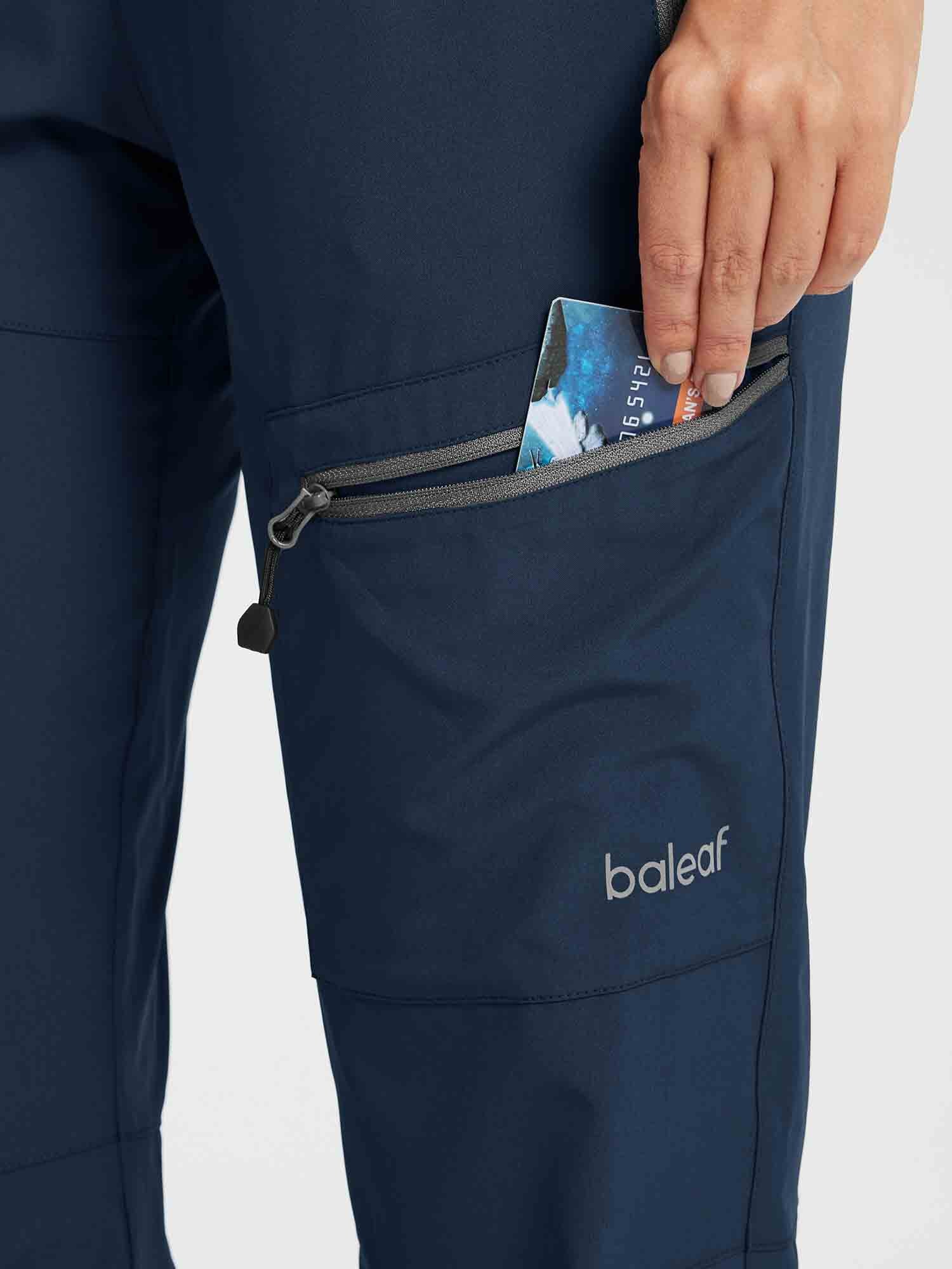 Damen Outdoorhose Wanderhose Wasserdicht Schnelltrocknend Leicht Trekkinghose Capris