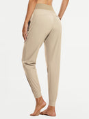 Damen Cargo Jogginghose 27'' Leichte Wanderhose Atmungskativ Schnelltrocknend Workout Lounge Casual Outdoor Funktionshose