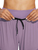 Damen Cargo Jogginghose 27'' Leichte Wanderhose Atmungskativ Schnelltrocknend Workout Lounge Casual Outdoor Funktionshose