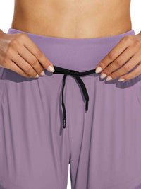 Damen Cargo Jogginghose 27'' Leichte Wanderhose Atmungskativ Schnelltrocknend Workout Lounge Casual Outdoor Funktionshose