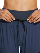 Damen Cargo Jogginghose 27'' Leichte Wanderhose Atmungskativ Schnelltrocknend Workout Lounge Casual Outdoor Funktionshose