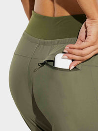 Damen Cargo Jogginghose 27'' Leichte Wanderhose Atmungskativ Schnelltrocknend Workout Lounge Casual Outdoor Funktionshose